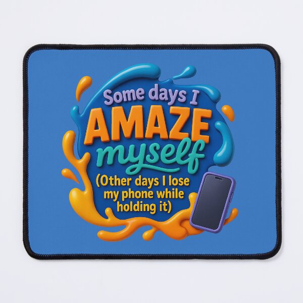 Item preview, Amusing quote about self-confidence and forgetfulness designed and sold by Girih.