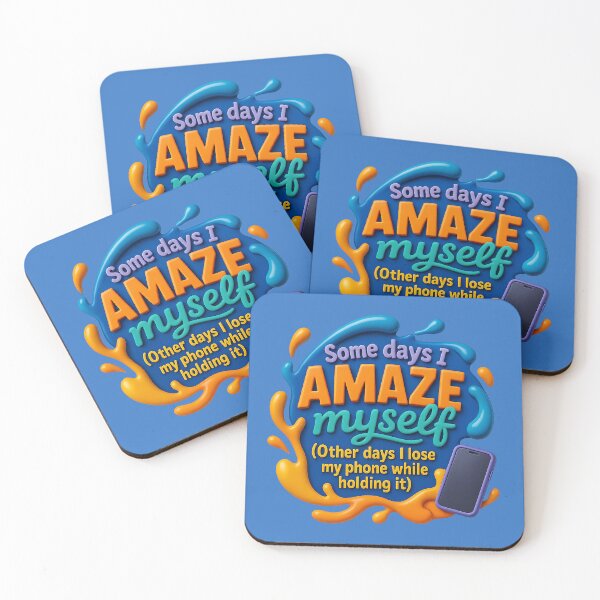 Item preview, Amusing quote about self-confidence and forgetfulness designed and sold by Girih.