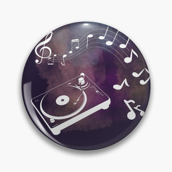 Item preview, Music notes falling - DJ white designed and sold by LiskoDesign.