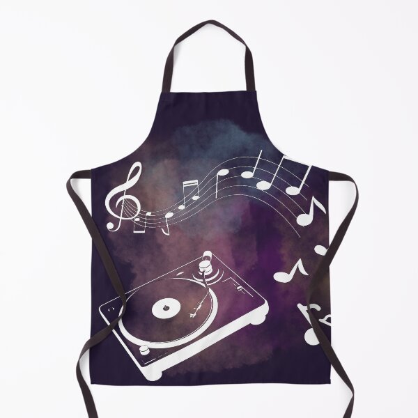 Item preview, Music notes falling - DJ white designed and sold by LiskoDesign.