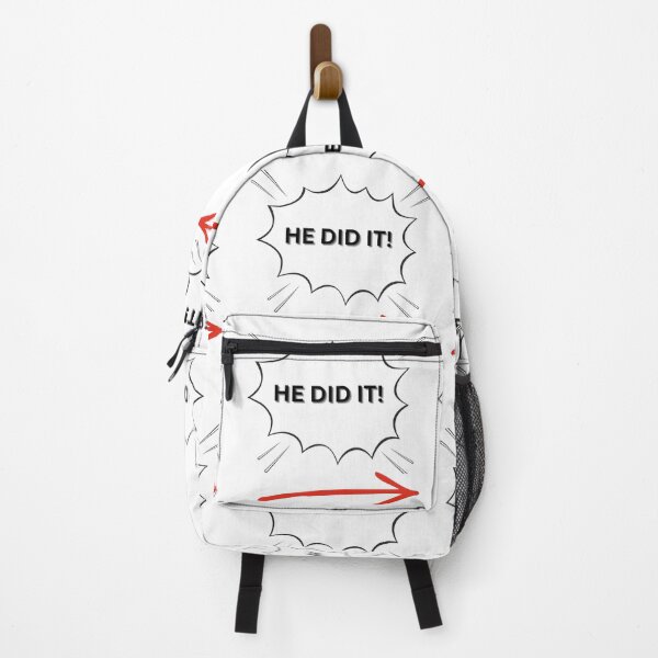 Item preview, He Did It! designed and sold by TheMysticNook.