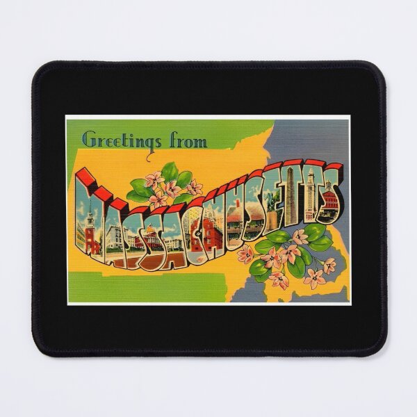 Item preview, Greetings from Massachusetts designed and sold by DankThreads.