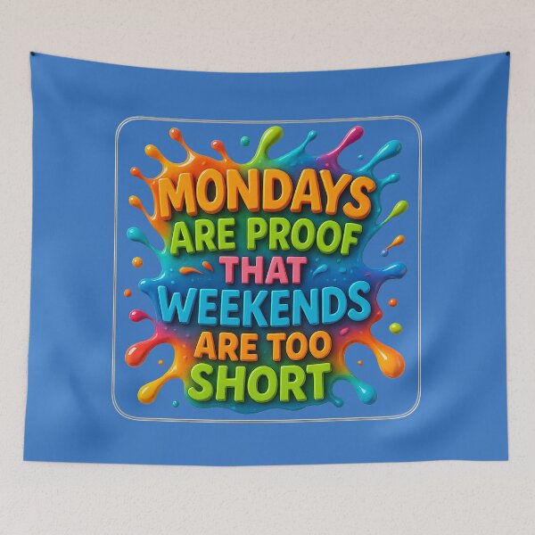 Item preview, Monday saying for joie de vivre designed and sold by Girih.