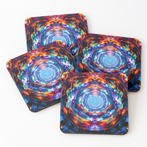 Item preview, Psychedelic Light Tunnel: Vibrant Abstract Journey designed and sold by RudArtAI.