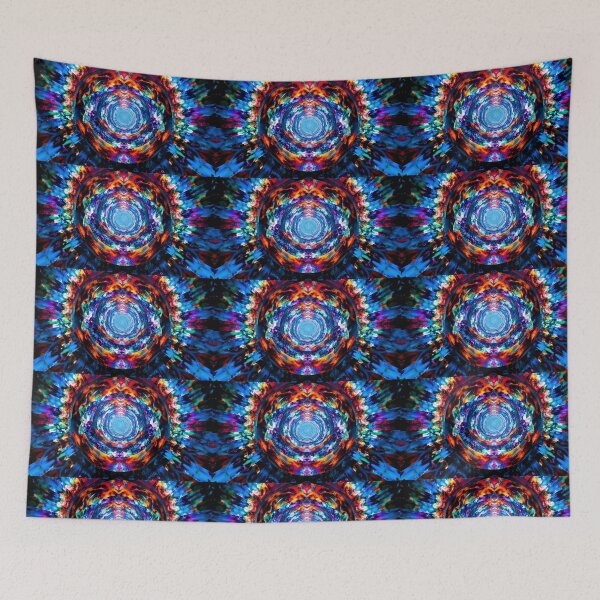 Item preview, Psychedelic Light Tunnel: Vibrant Abstract Journey designed and sold by RudArtAI.