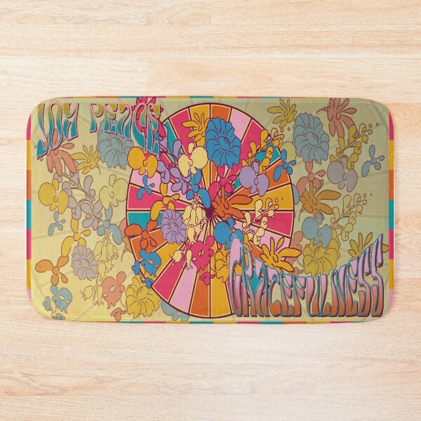 Item preview, Rewarding Flowers: Joy, Peace, Gratefulness, Sixties Hippies designed and sold by JoseYeste.