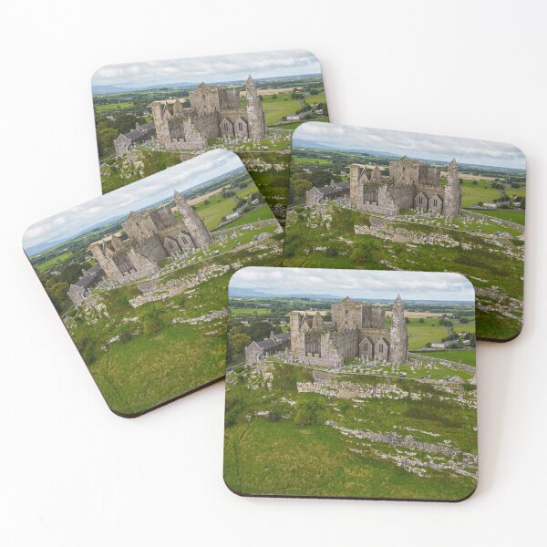Item preview, The Rock of Cashel – Majestic Aerial View of Ireland’s Ancient Stronghold designed and sold by Martindoran.