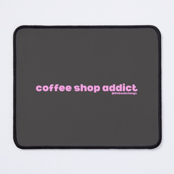 Item preview, Coffee shop addict, v3b, pink | @lilsboobthangs designed and sold by lilsboobthangs.