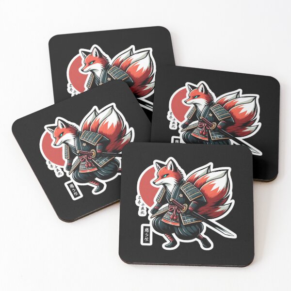 Item preview, samurai fox designed and sold by EuropeanPrints.