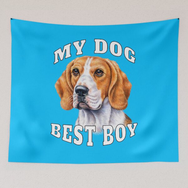 Item preview, Beagle Dog Owner My Dog Best Boy  designed and sold by fantasticdesign.