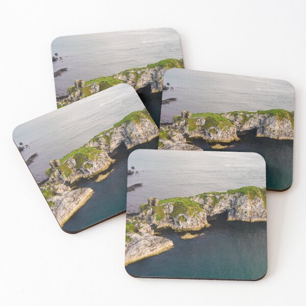 Item preview, White Cliffs of Antrim – Breathtaking Coastal Drone Photography of Northern Ireland designed and sold by Martindoran.