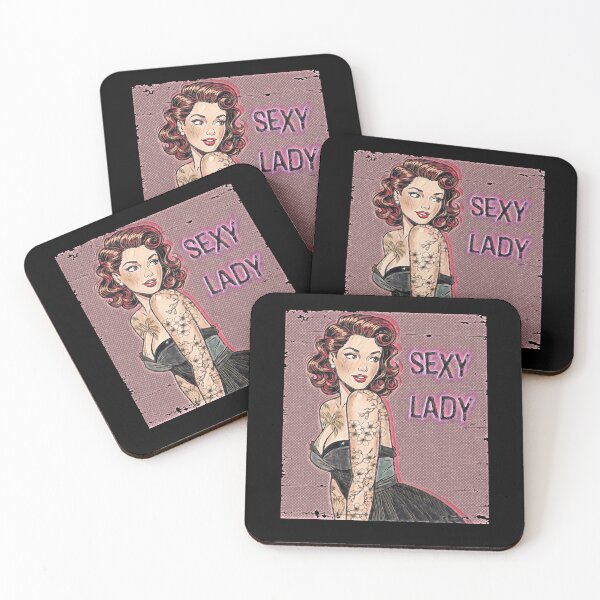Item preview, Retro Pin-Up Tattooed Beauty designed and sold by Hen-C-Art.