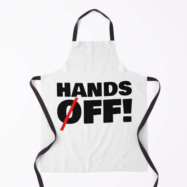 Item preview, Hands Off! Logo designed and sold by partygoth13.