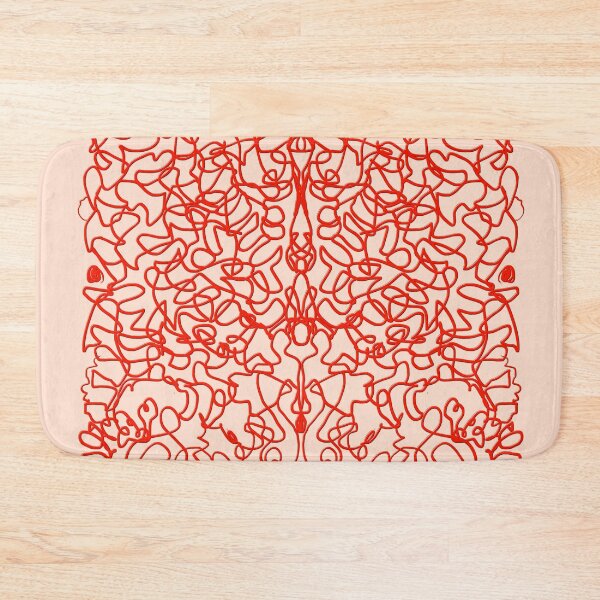 Item preview, red threads weaving designed and sold by ArtKseniia.