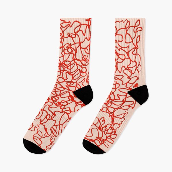 Item preview, red threads weaving designed and sold by ArtKseniia.
