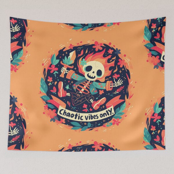 Item preview, Chaotic vibes only designed and sold by MendaciousMina.