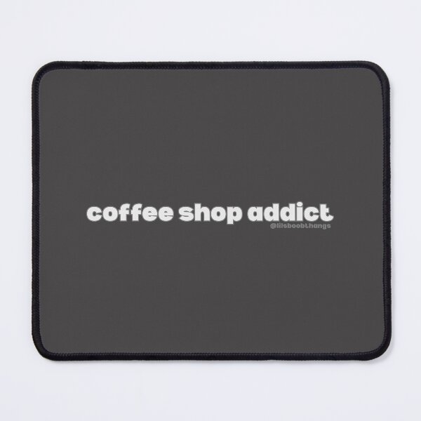 Item preview, Coffee shop addict, v15b, beige, lined, | @lilsboobthangs designed and sold by lilsboobthangs.