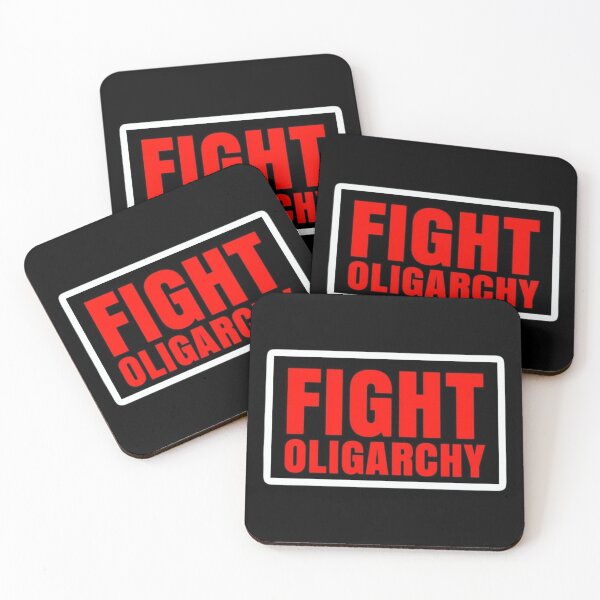 Item preview, Fight Oligarchy designed and sold by TrendNest Designs USA.