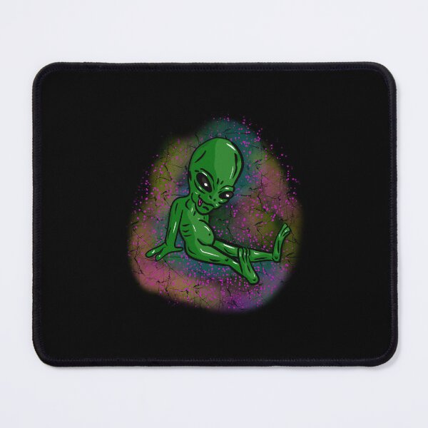 Item preview, Green alien with relaxed tongue designed and sold by Joncasmiart.