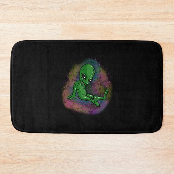 Item preview, Green alien with relaxed tongue designed and sold by Joncasmiart.