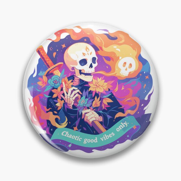 Item preview, Chaotic good vibes only designed and sold by MendaciousMina.