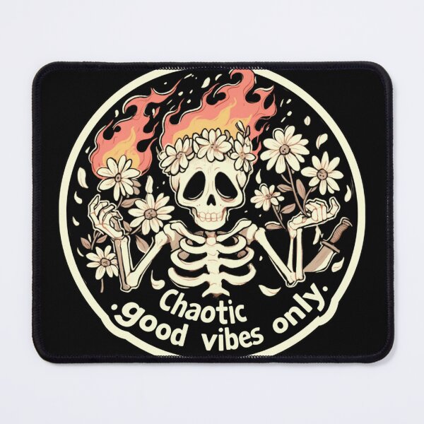 Item preview, Chaotic good vibes only designed and sold by MendaciousMina.
