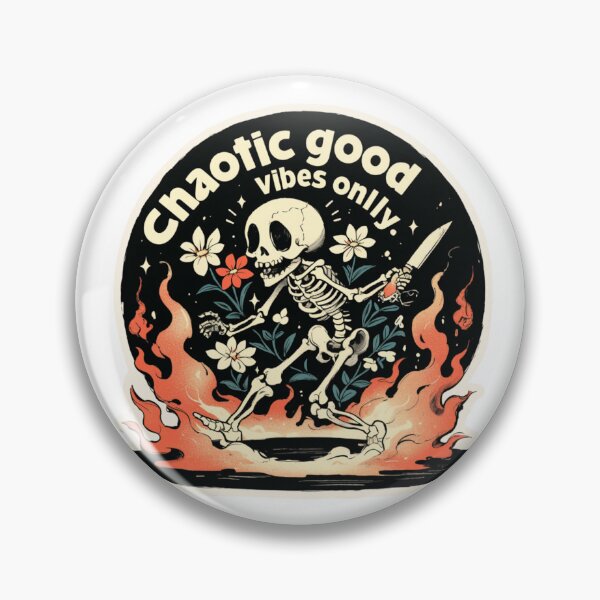 Item preview, Chaotic good vibes only designed and sold by MendaciousMina.
