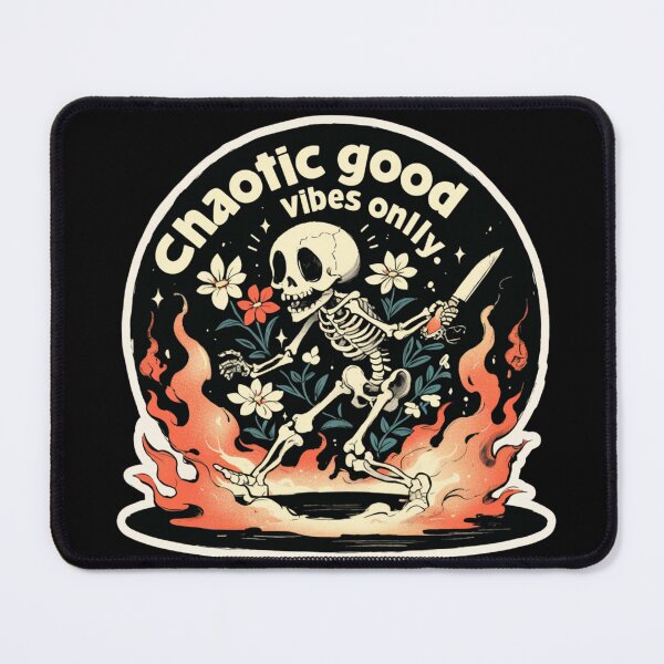 Item preview, Chaotic good vibes only designed and sold by MendaciousMina.