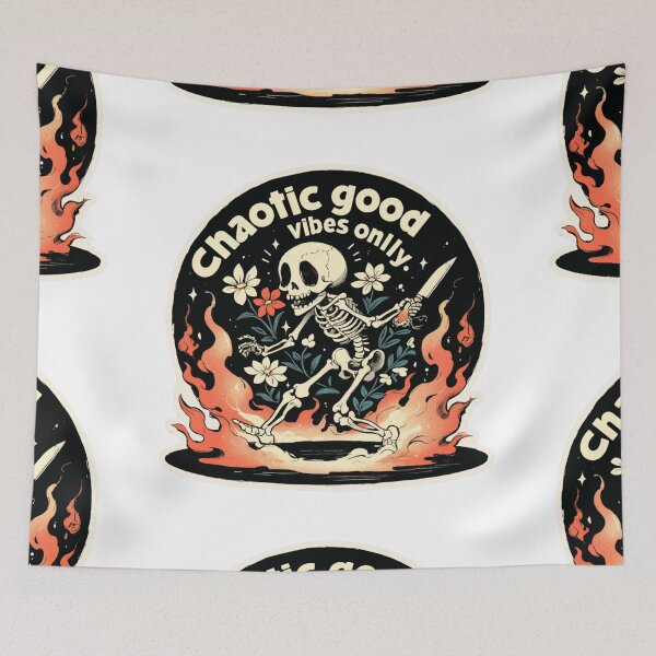 Item preview, Chaotic good vibes only designed and sold by MendaciousMina.