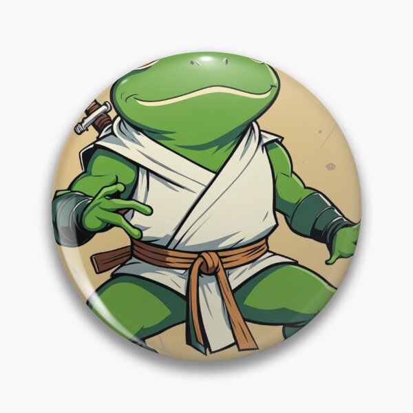 Item preview, Cute Karate Frog Ninja designed and sold by Atlantico54.