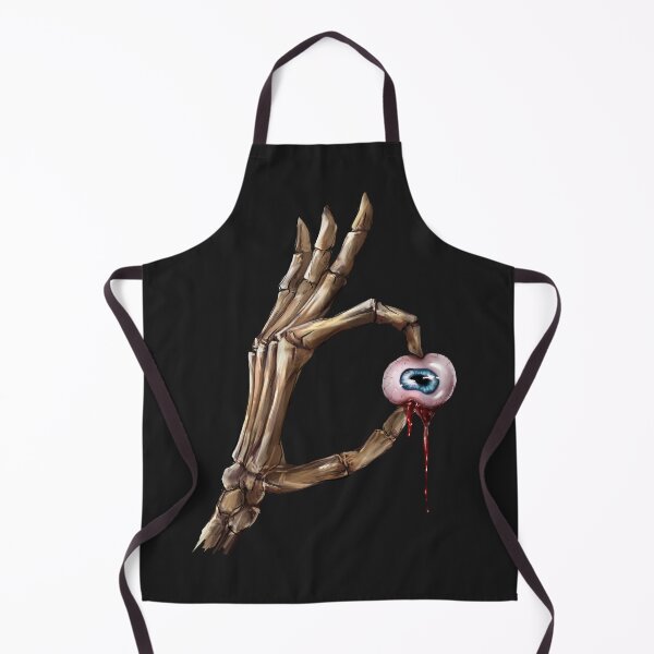 Item preview, Skeleton Hand Squishing Eyeball designed and sold by Robin Mosher.