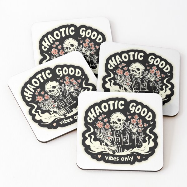 Item preview, Chaotic good vibes only designed and sold by MendaciousMina.