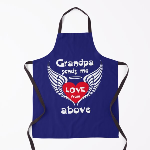 Item preview, Grandpa Sends Me Love From Above designed and sold by Persnicketee.