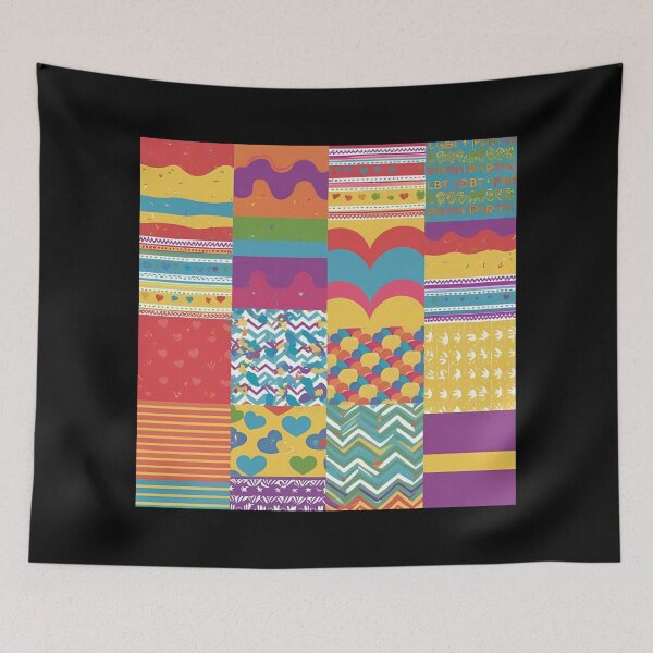 Item preview, LGBT Pattern designed and sold by PatronesKawai.