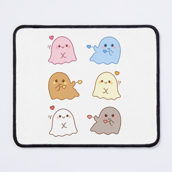 Item preview, Sweet expressions of cute little ghosts designed and sold by Riley-art102.