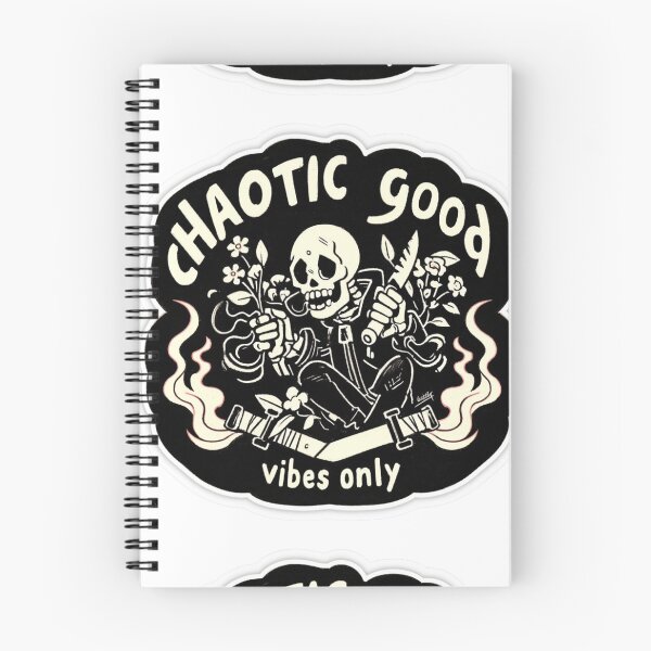Item preview, Chaotic good vibes only designed and sold by MendaciousMina.