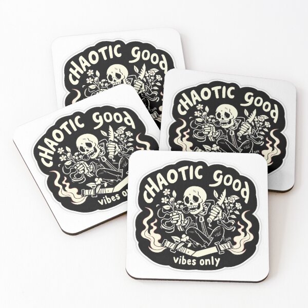 Item preview, Chaotic good vibes only designed and sold by MendaciousMina.