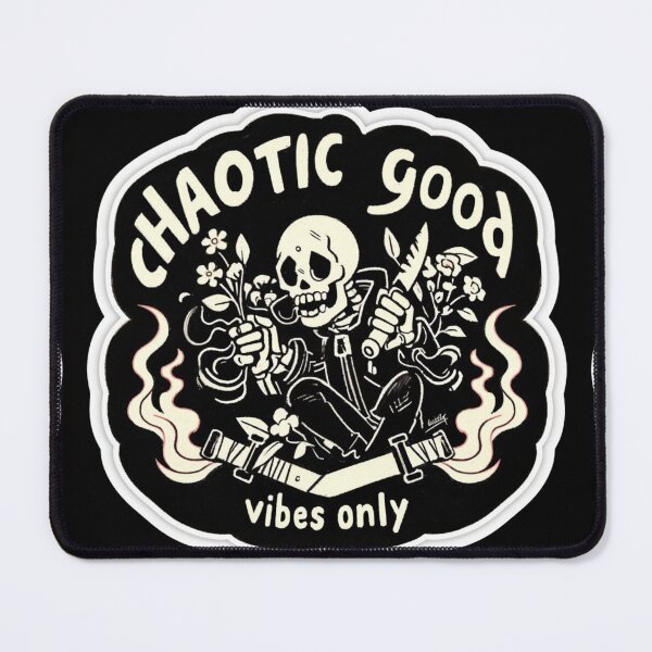 Item preview, Chaotic good vibes only designed and sold by MendaciousMina.
