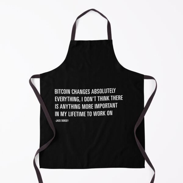 Item preview, Jack Dorsey Bitcoin Quote designed and sold by CyberRex.