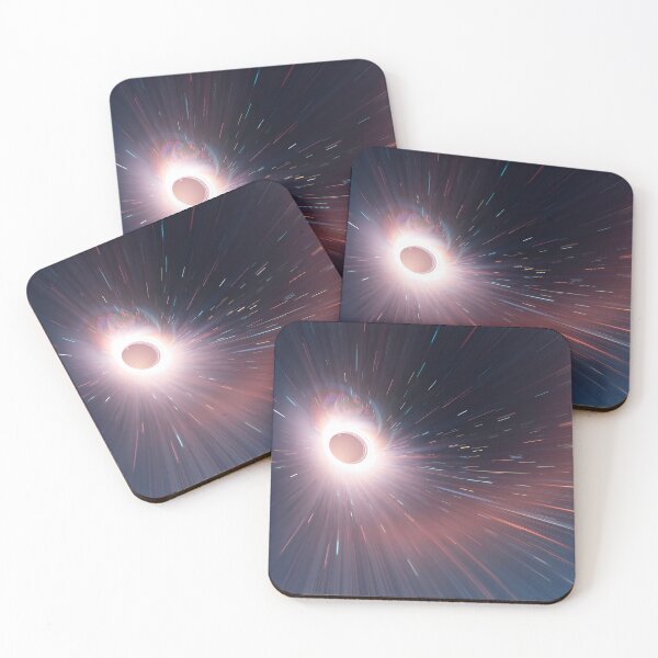 Item preview, Approaching a Black Hole: Light Distortion and Gravity designed and sold by RudArtAI.