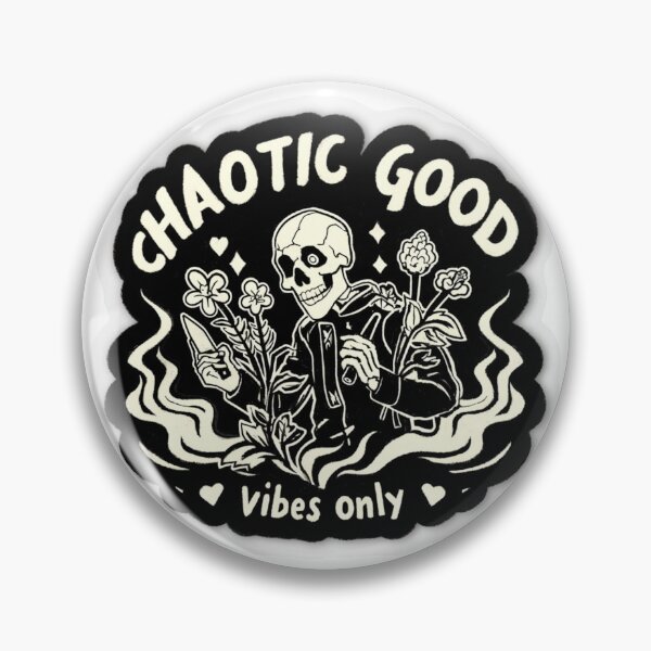 Item preview, Chaotic good vibes only designed and sold by MendaciousMina.