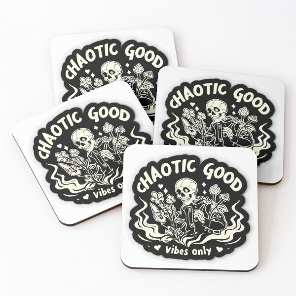 Item preview, Chaotic good vibes only designed and sold by MendaciousMina.