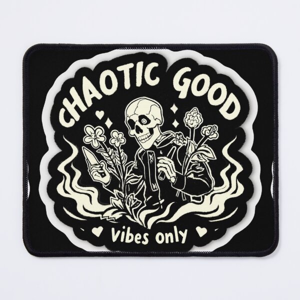 Item preview, Chaotic good vibes only designed and sold by MendaciousMina.