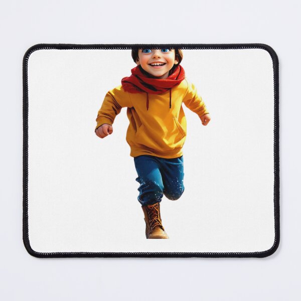 Item preview, Adventurous Child Illustration - Boundless Joy – The Little Adventurer’s Spirit designed and sold by TRISHI CREATION.