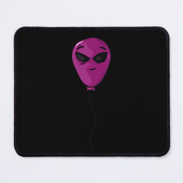Item preview, Purple alien balloon with smile designed and sold by Joncasmiart.