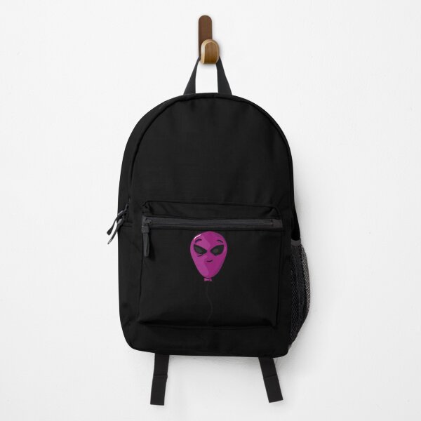 Item preview, Purple alien balloon with smile designed and sold by Joncasmiart.