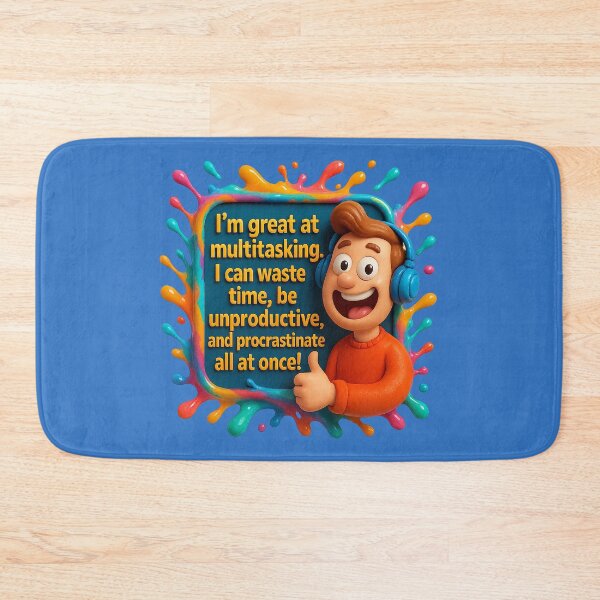 Item preview, Humorous saying about multitasking designed and sold by Girih.