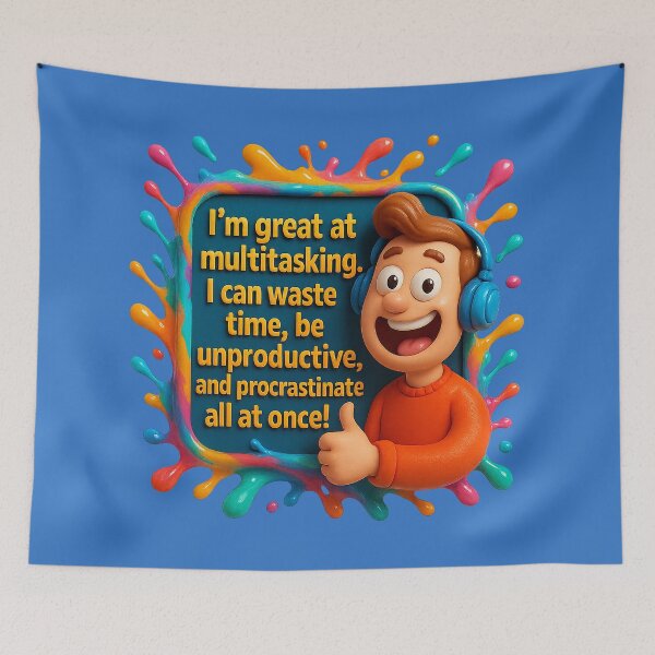 Item preview, Humorous saying about multitasking designed and sold by Girih.
