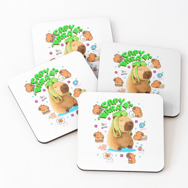 Item preview, Adorable Capybara in Cartoon Style designed and sold by Polarisofficial.