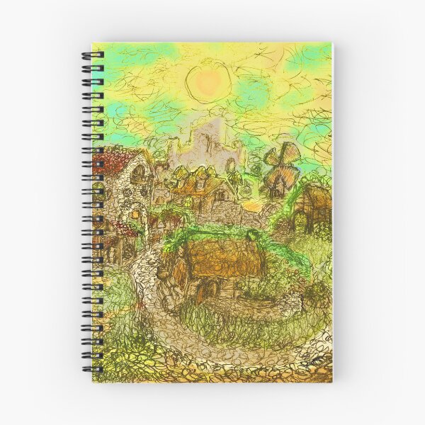 Item preview, cute village designed and sold by mushroomchan.